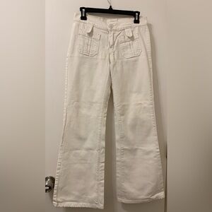 Women's Lucky Brand Dungarees Concert Wide Leg
Denim Jeans Made in USA 2/26